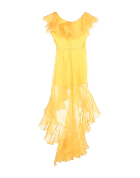 Leitmotiv Yellow Silk Dress
