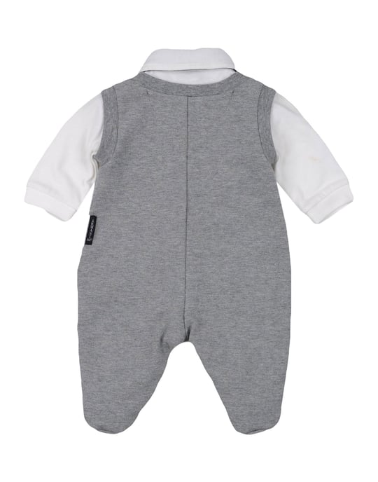 BODYSUITS & SETS Armani Junior Light grey Boy Cotton