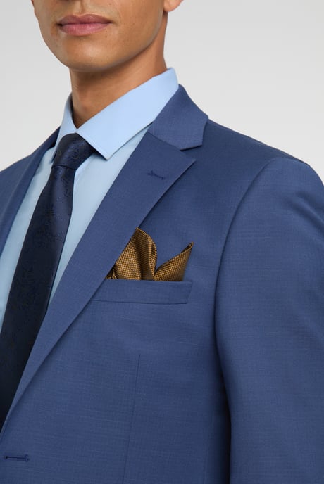 Regular Fit Blue Jacket - Image 3