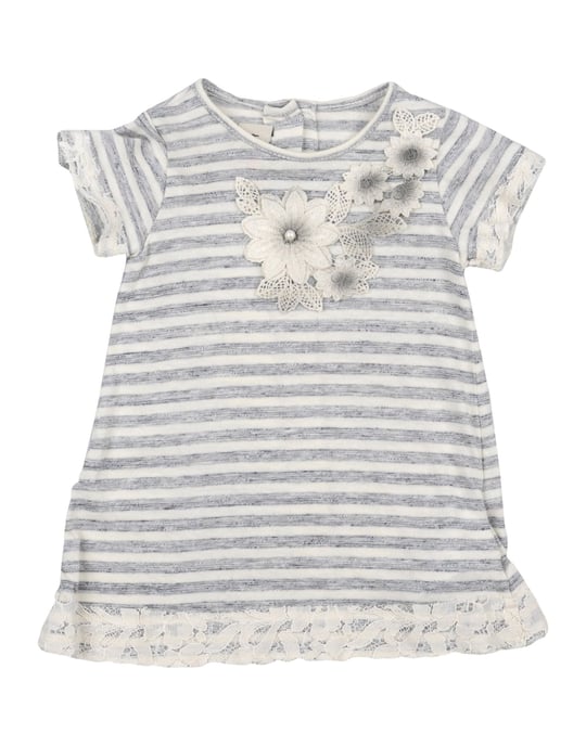 BODYSUITS & SETS Ki6? Pretty Grey Girl Cotton