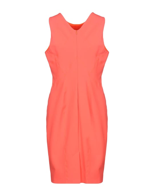 Karen Millen Orange Sleeveless Dress