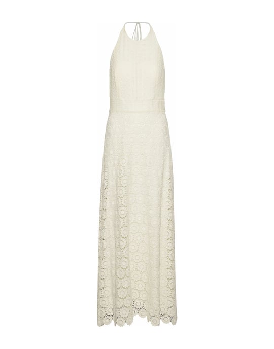 Theory Ivory Cotton Lace Dress