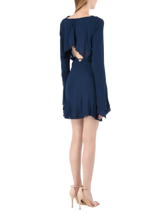 Bec & Bridge Dark Blue Belted Dress