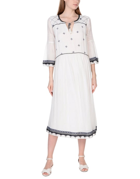 Ba&Sh White Cotton Dress