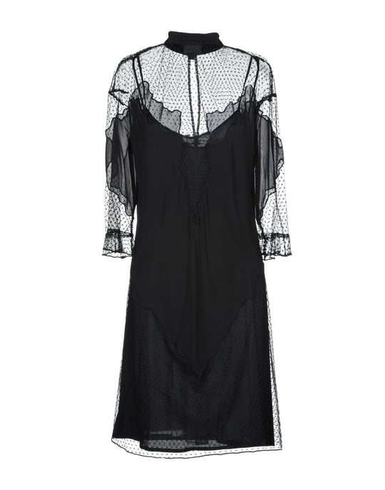 Just Cavalli Black Long Sleeve Dress