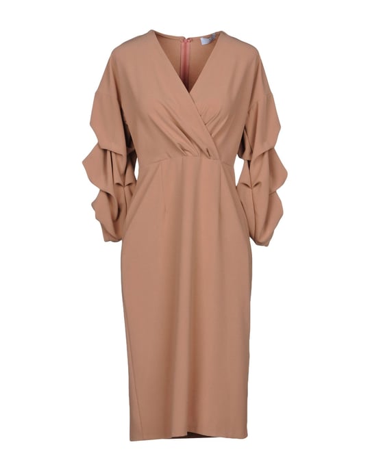 Kaos Pastel Pink Long Sleeve Dress