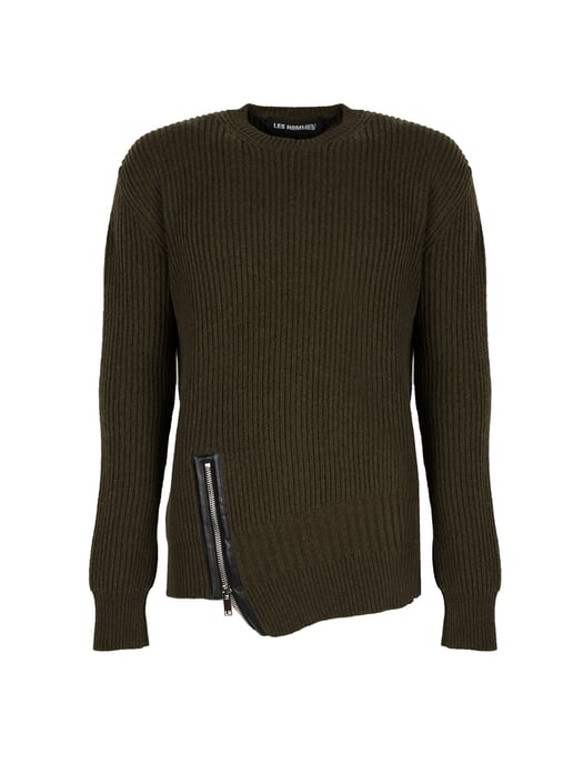 Les Hommes Pullover Men's Green - Image 1