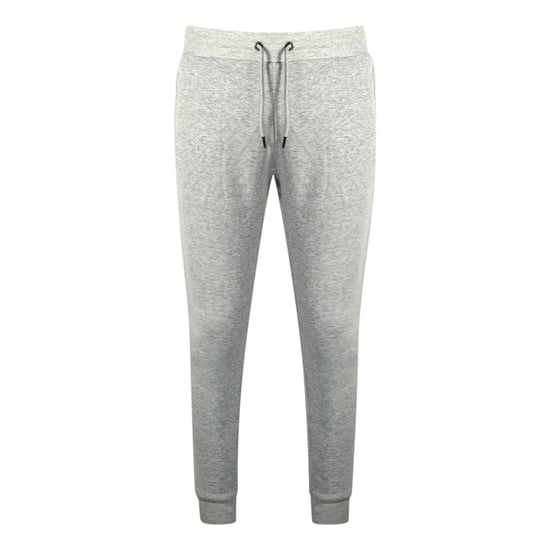 Cavalli Class Tryckt Logotyp Grå Sweatpants - Image 1