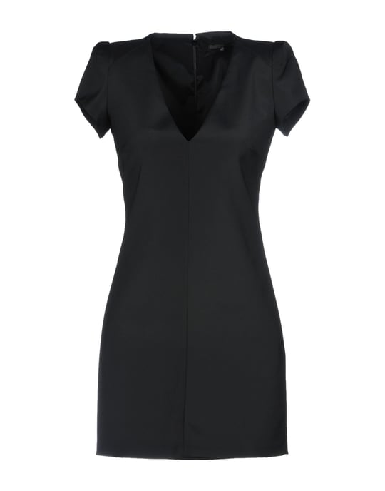 Patrizia Pepe Sera Black Short Sleeve Dress
