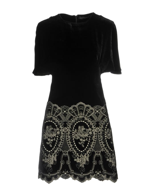 Plein Sud Black Short Sleeve Dress