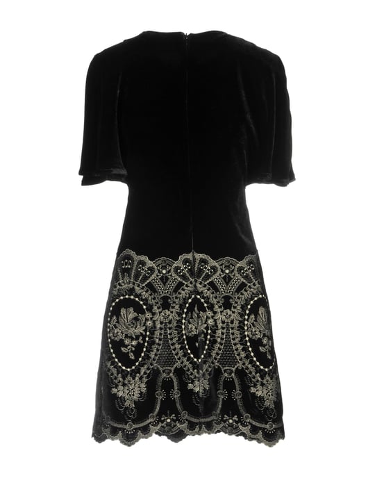Plein Sud Black Short Sleeve Dress