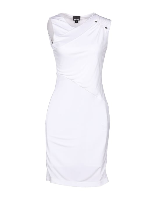 Just Cavalli White Short Dress