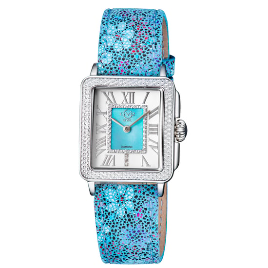 Gv2 padova women's-leather light blue strap