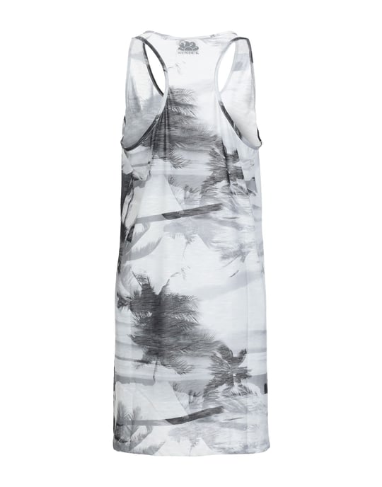 Sundek Light Grey Print Dress