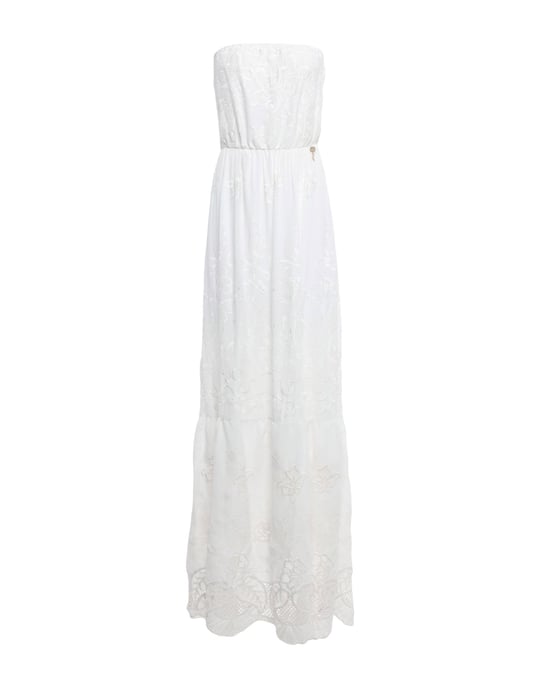 Fracomina White Full Length Dress