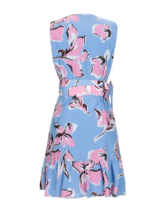 Liu Jo Sky Blue Print Short Dress