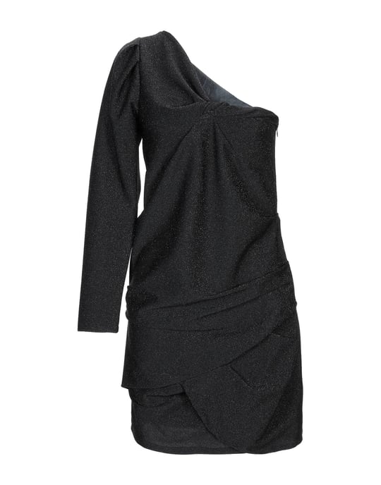 Souvenir Black One Shoulder Dress