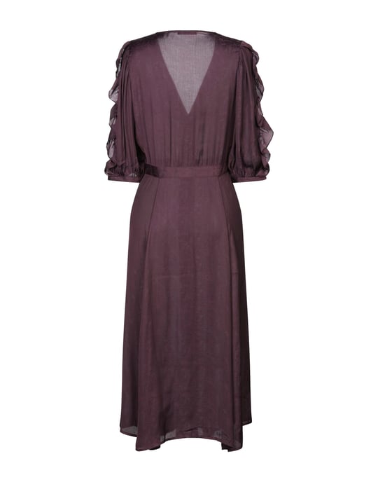 Sessun Deep Purple Midi Dress