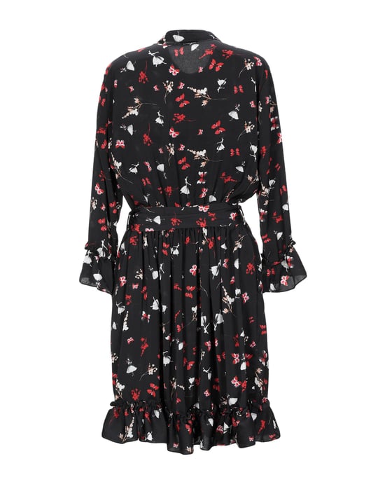 Liu Jo Black Print Long Sleeve Dress