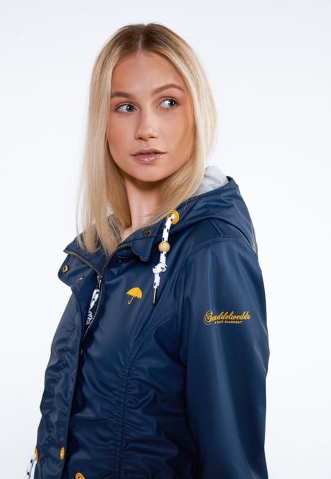 Schmuddelwedda Mackintosh bridgeport Dames marine - Image 3