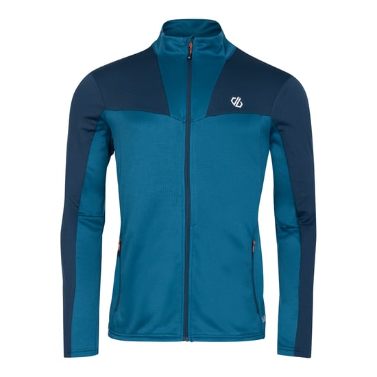 Dare 2B Mens Substratum II Core Stretch Midlayer (Kingfisher Blue/Moonlight Denim)