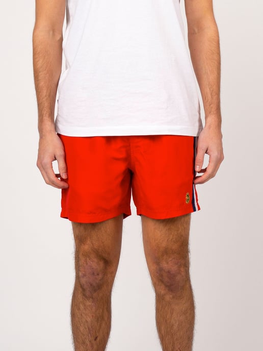 Luke 1977 Men's Cabo San 2 Swim Shorts in Red - Image 3