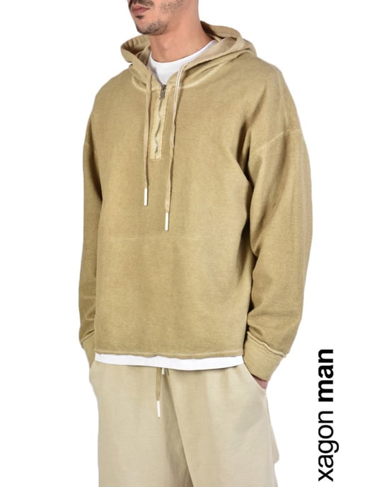 Xagon Man Sweatshirt Men's Beige - Image 2