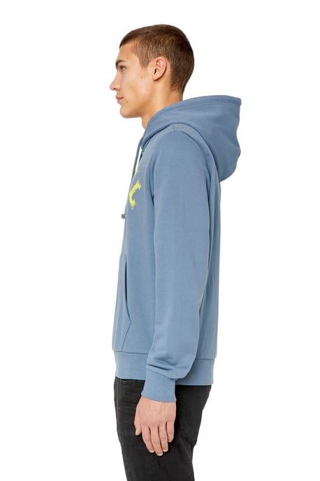 Diesel Blus Ginn Hood manlig Blå - Image 5