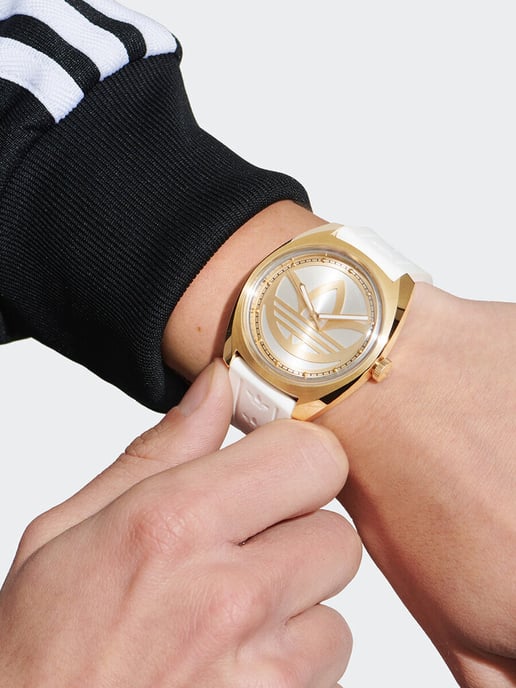 Adidas Originals Editie Eén Unisex Witte Horloge AOFH23012 - Image 4