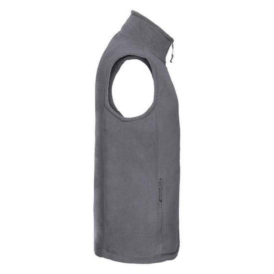 Russell Heren fleece gilet voor buiten (Konvooi Grijs) - Image 3