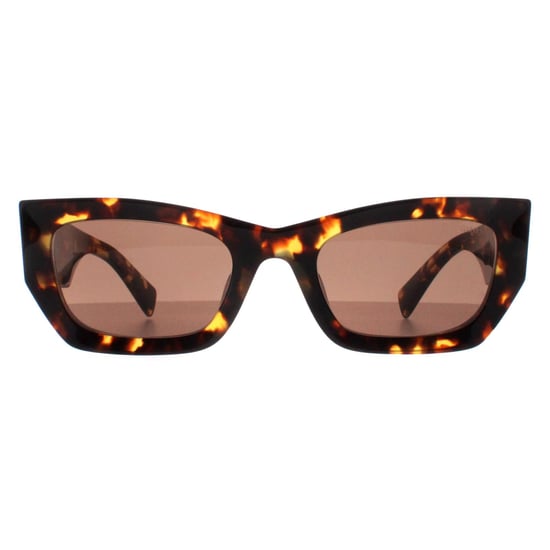 Miu Miu Rectangle Womens Honey Havana Dark Brown MU09WS