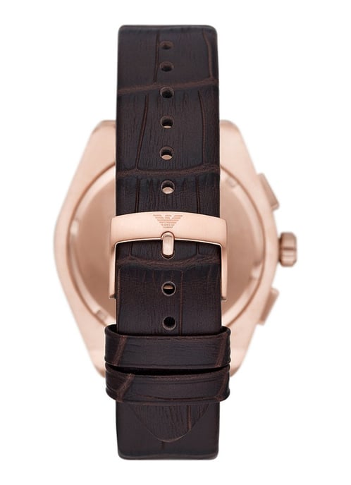 Emporio Armani Federico Heren Horloge Bruin AR11563 - Image 3