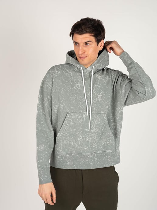 MSGM Sweatshirt Tie-Dye Men's Grey - Image 3
