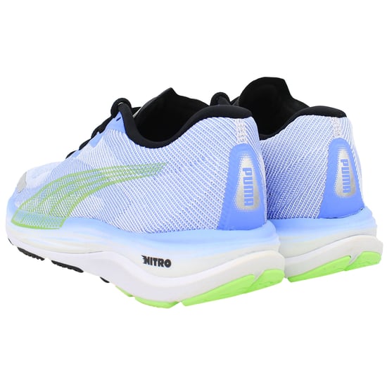 Puma Velocity Nitro 2 Womens Blue Running Shoes - Image 3