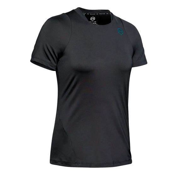 Under Armour Rush T-Shirt Black - Womens