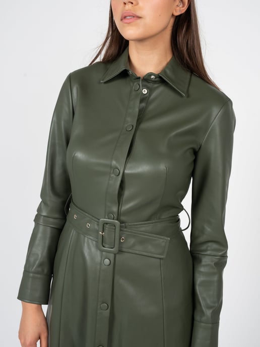 Liu Jo Dress Woman's Green - Image 4