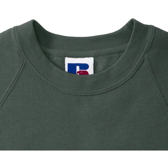 Russell Klassiek sweatshirt (Fles groen) - Image 2