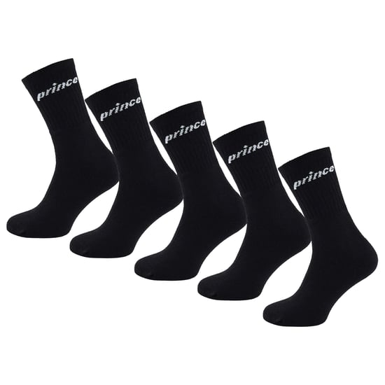 Prince Tennis 5-Pack Heren Zwarte Sokken - Image 1