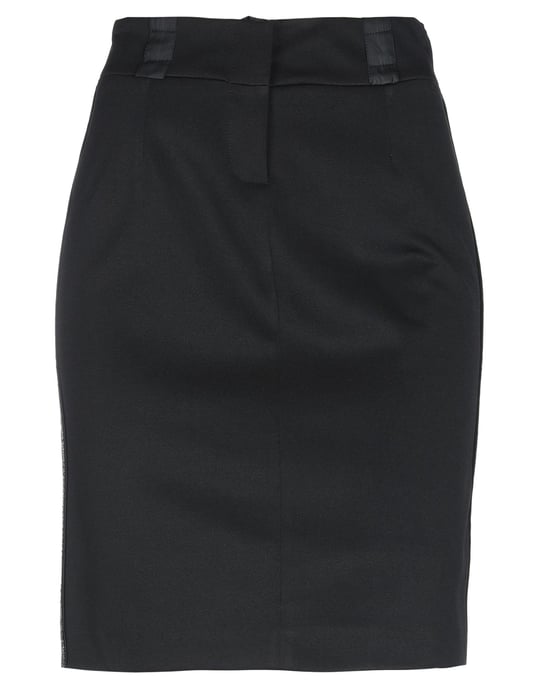 Pianurastudio Black Pencil Skirt