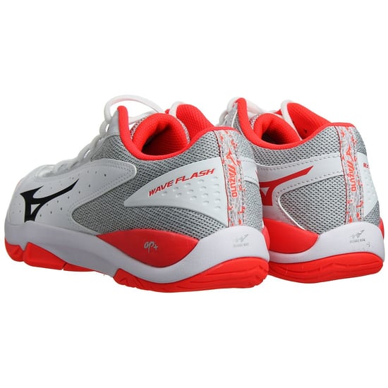 Mizuno Wave Flash All Court Vita Tennisskor för Damer - Image 4