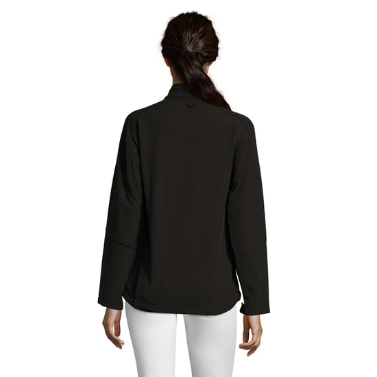 SOLS Dames/dames Roxy Soft Shell Jacket (ademend, winddicht en waterbestendig) (Zwart) - Image 2
