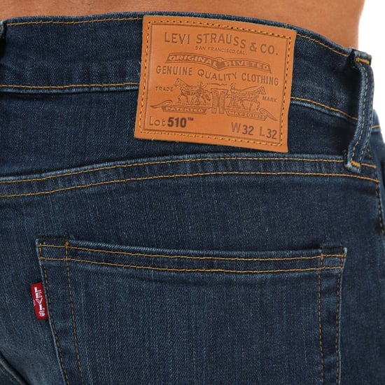 Men's Levis 510 Skinny Brick Wall Jeans in Denim