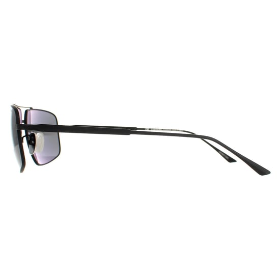 Chopard Aviator Mens Semi Matte Black Smoke Polarised SCHF21M