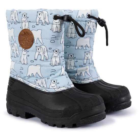 Trespass Childrens/Kids Remy Snow Boots (Blue/White/Black)