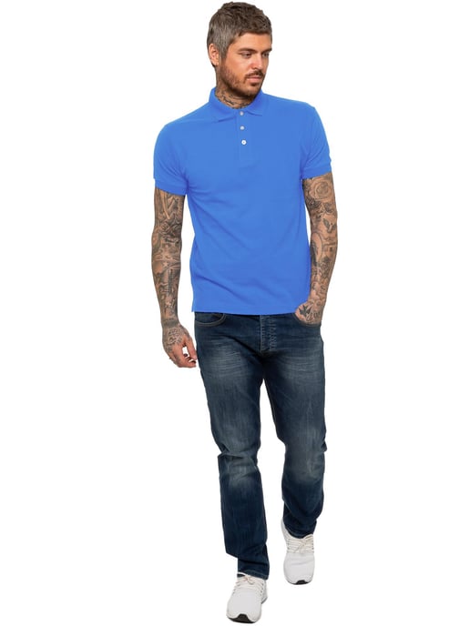Kruze Mens Short Sleeve Polo Shirts - Image 4