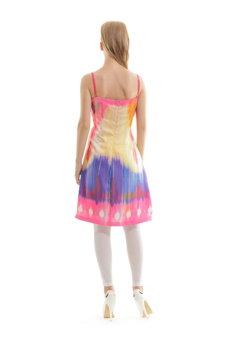Vivid Print Dress