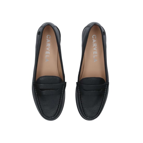 Carvela Leather Crackle Loafers