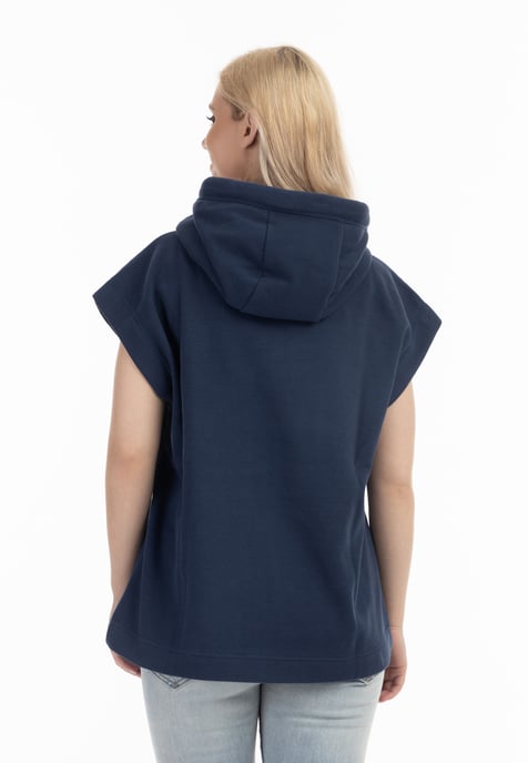 Dreimaster Oversized sweatshirt Dames marine - Image 4