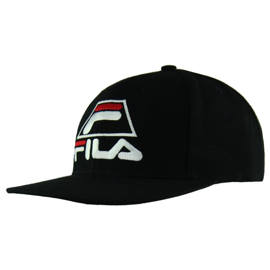Fila Logo Mens Black Cap - Image 1