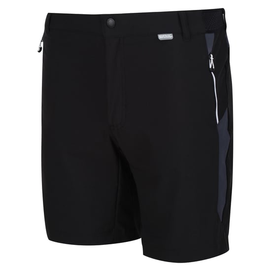 Regatta Mens Mountain II Shorts (Black/India Grey)